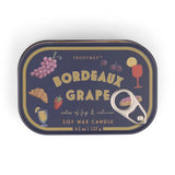 Tin Candle Bordeaux Grape