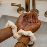 Scrunchie Duo Salt White