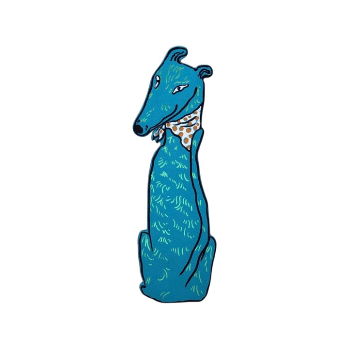 Dog Tails Bookmark Turquoise