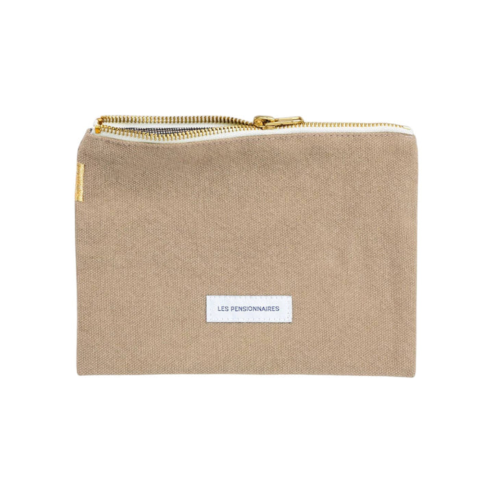 Sand Beige Small Pouch