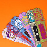 Clock Bookmark Cornflower