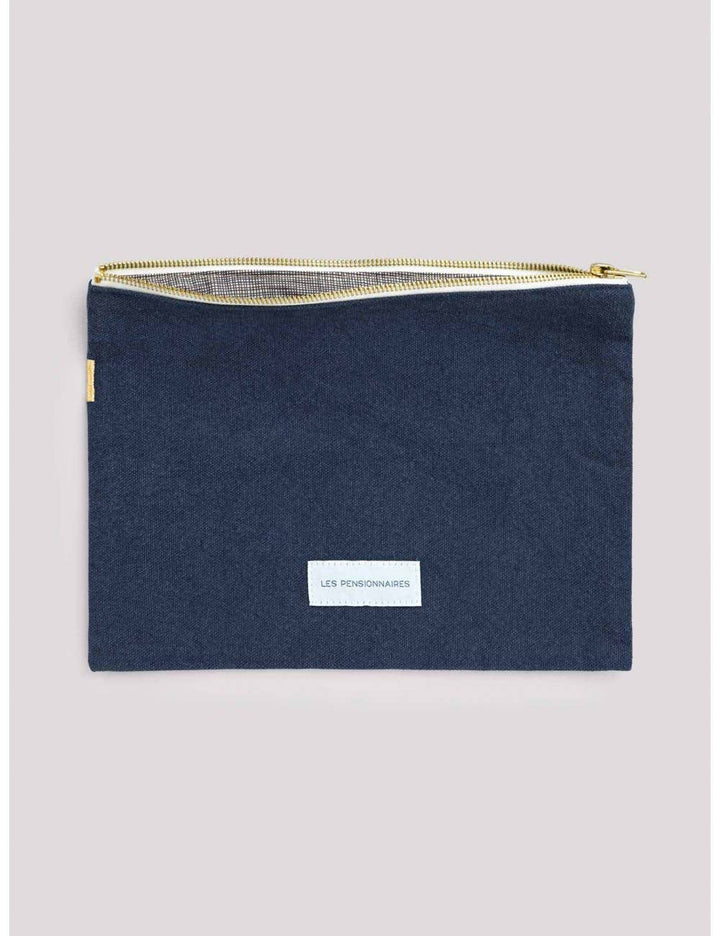 Storm Blue Large Pouch
