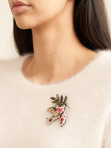 Brooch Peace Bird