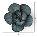 Navy Poppy Flower