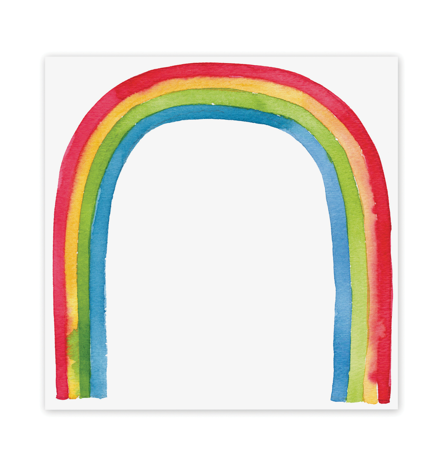 Rainbow Chunky Notepad: 6x6