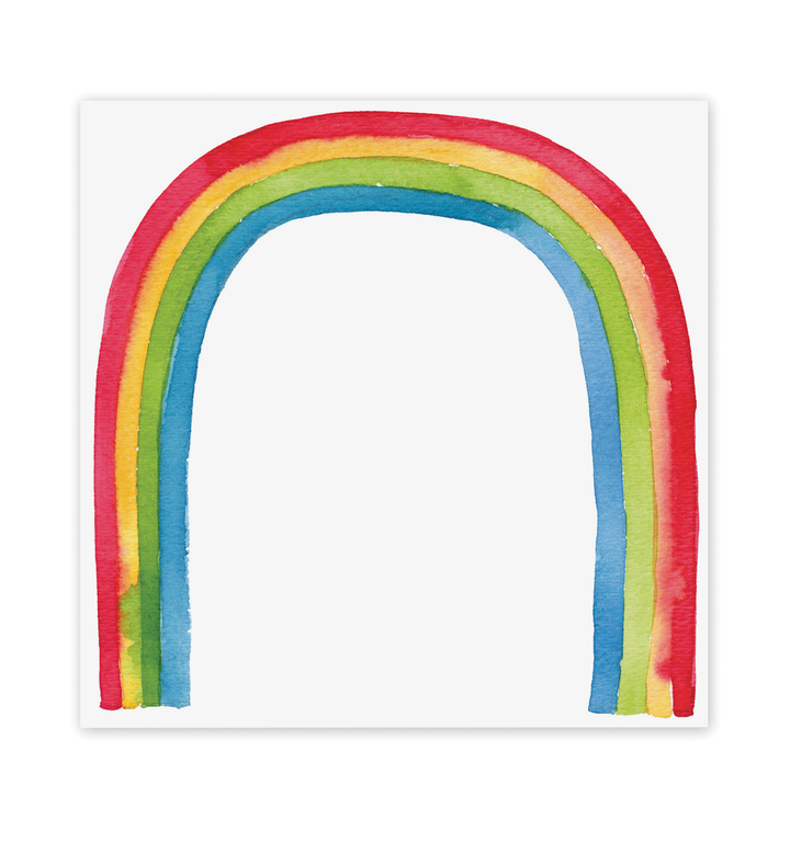 Rainbow Chunky Notepad: 6x6