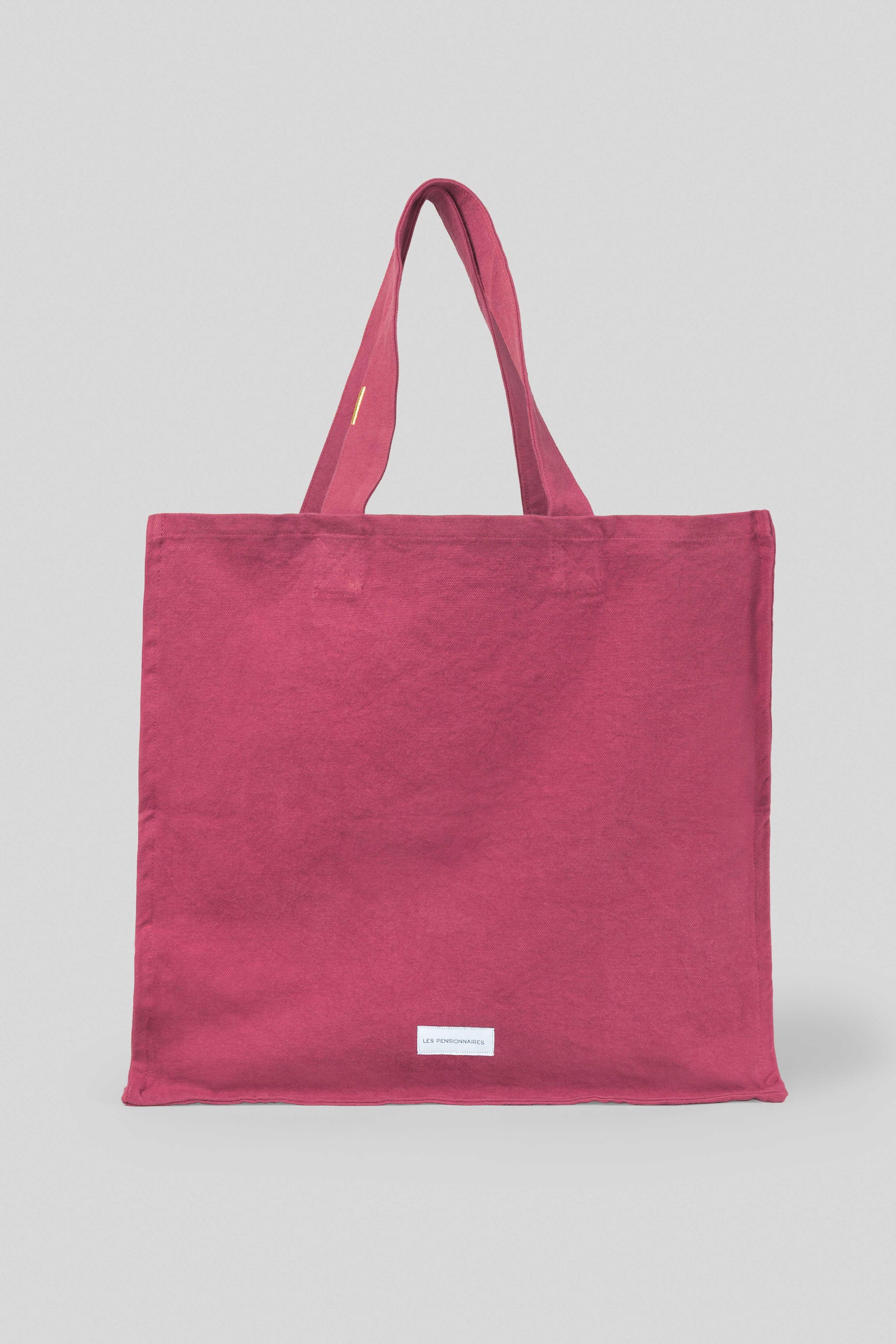 Raspberry Pink Canvas Tote