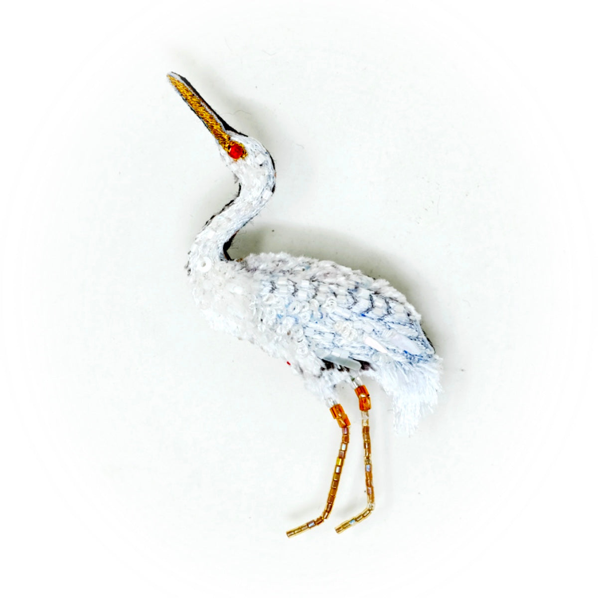 Brooch Egret