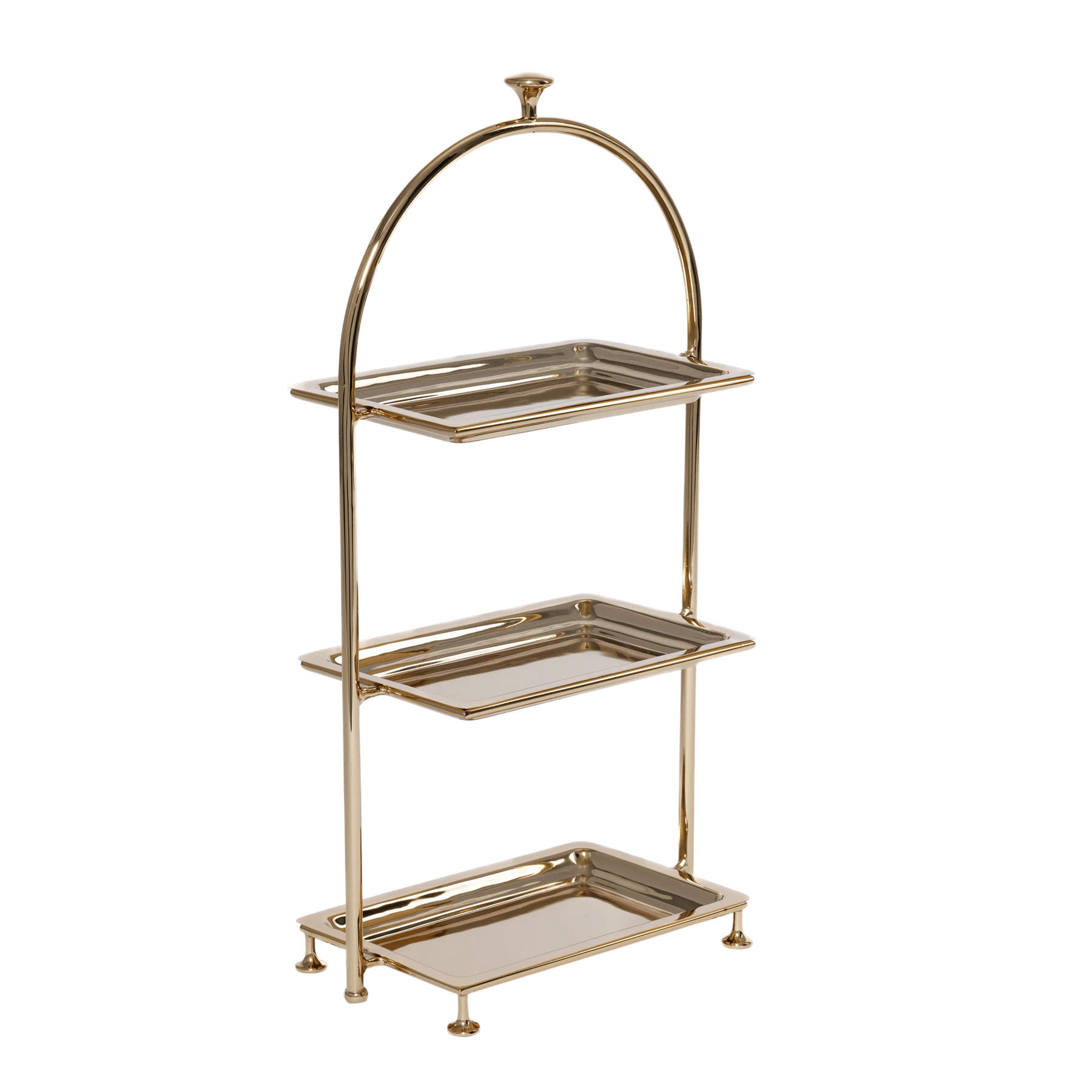 Gold 3-Tier Stand