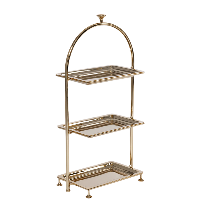 Gold 3-Tier Stand