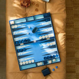 Backgammon Set in Blue