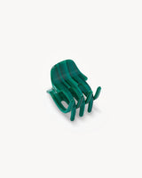Mini Hair Clip Malachite