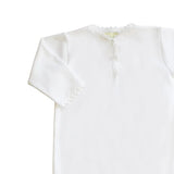 White Jersey Converter Gown