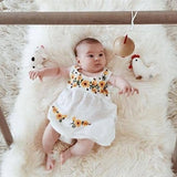 Knitted Spring Baby Pig Rattle Toy