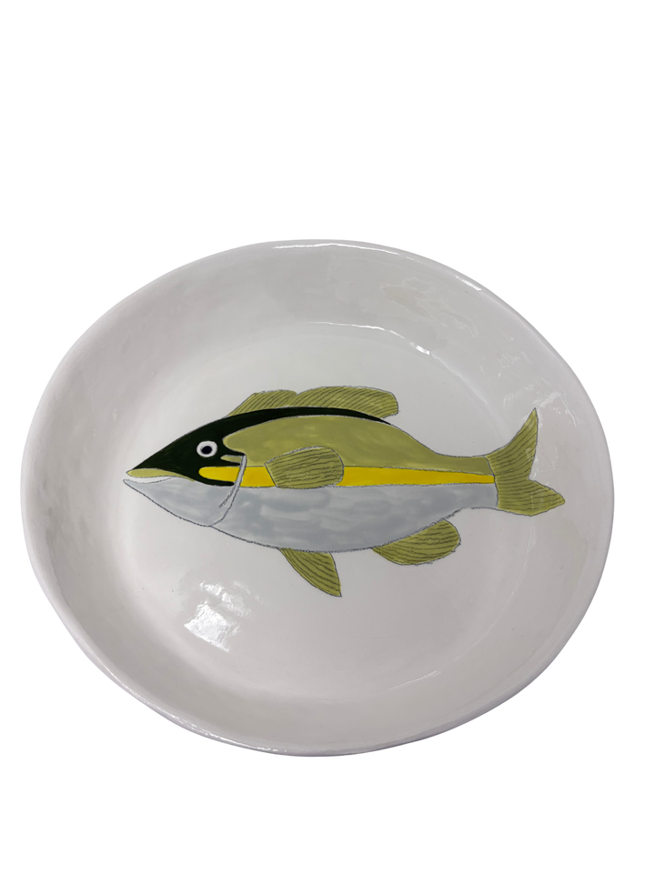 Large Round Platter Fish 4