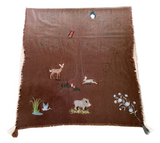 Shawl Plaid Deep Forest
