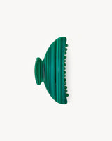 Midi Hair Clip Malachite