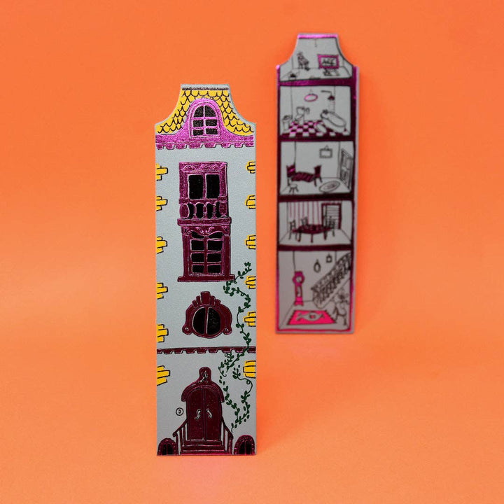 Dolls House Bookmark Heritage Blue