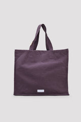 Eggplant Purple Canvas Tote
