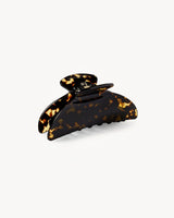 Midi Hair Clip Dark Tortoise