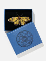 Brooch Yellow Butterfly