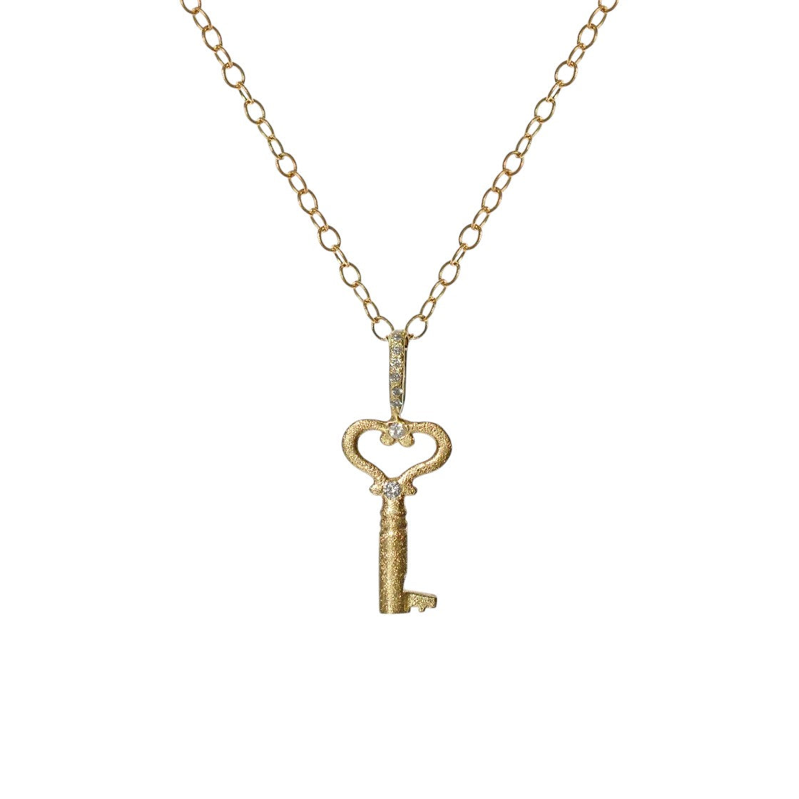 Heart Key Necklace