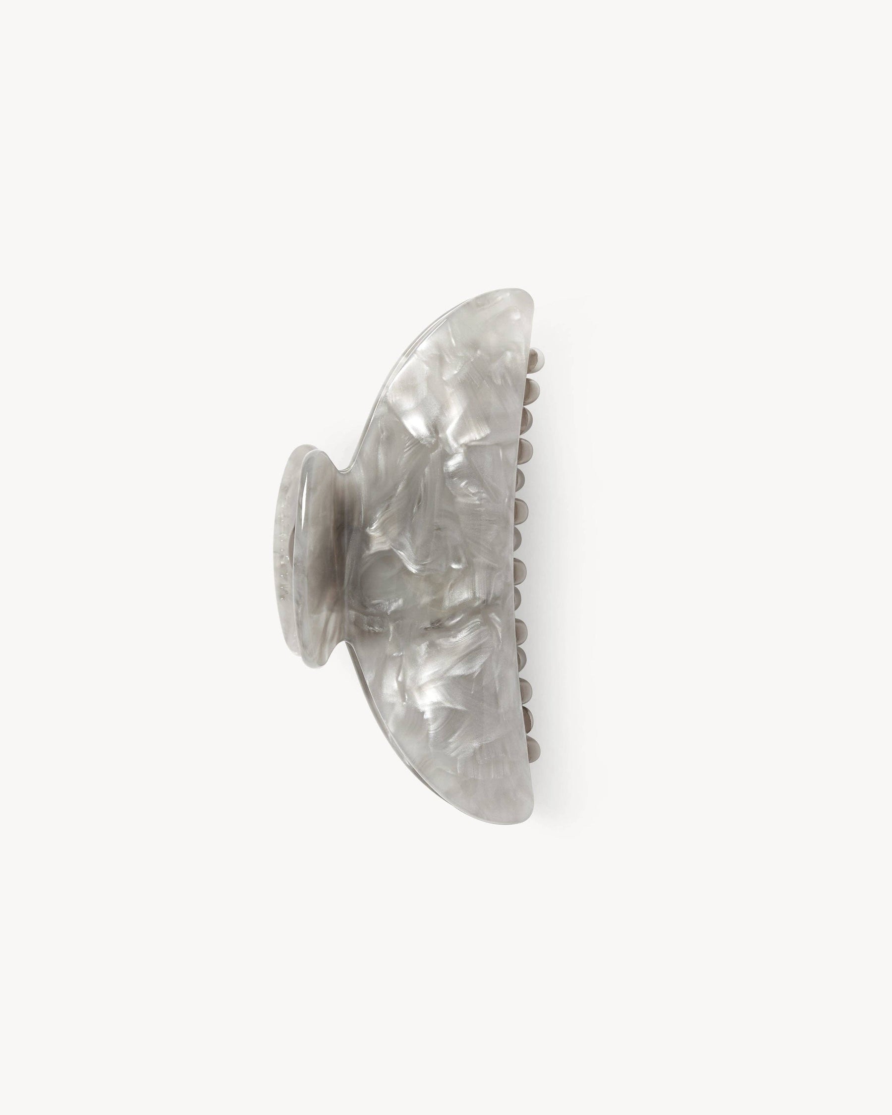 Midi Hair Clip Grey Shell