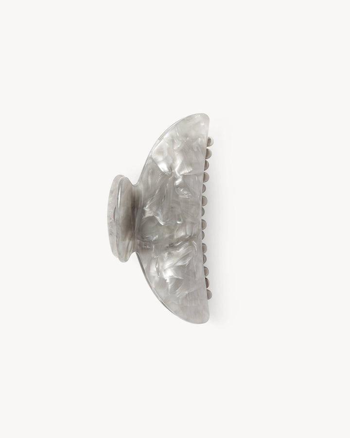 Midi Hair Clip Grey Shell