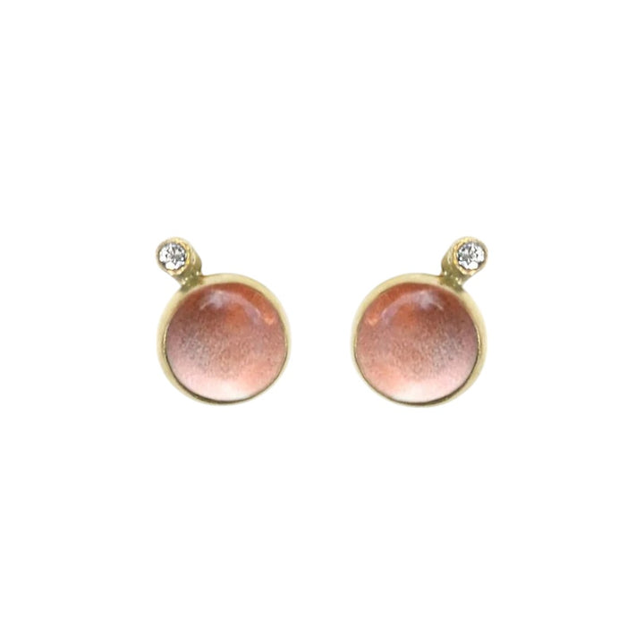 Planetary Earrings Sunstone