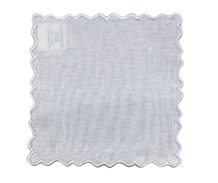Maria Cocktail Napkin White