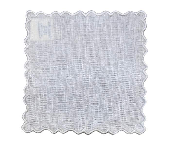 Maria Cocktail Napkin White