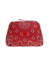Vanity Bag Large Red with Heart