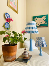 LAMPSHADE PACIFIC BLUE 6"