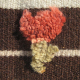 Red and Brown Pastures Kilim Rug