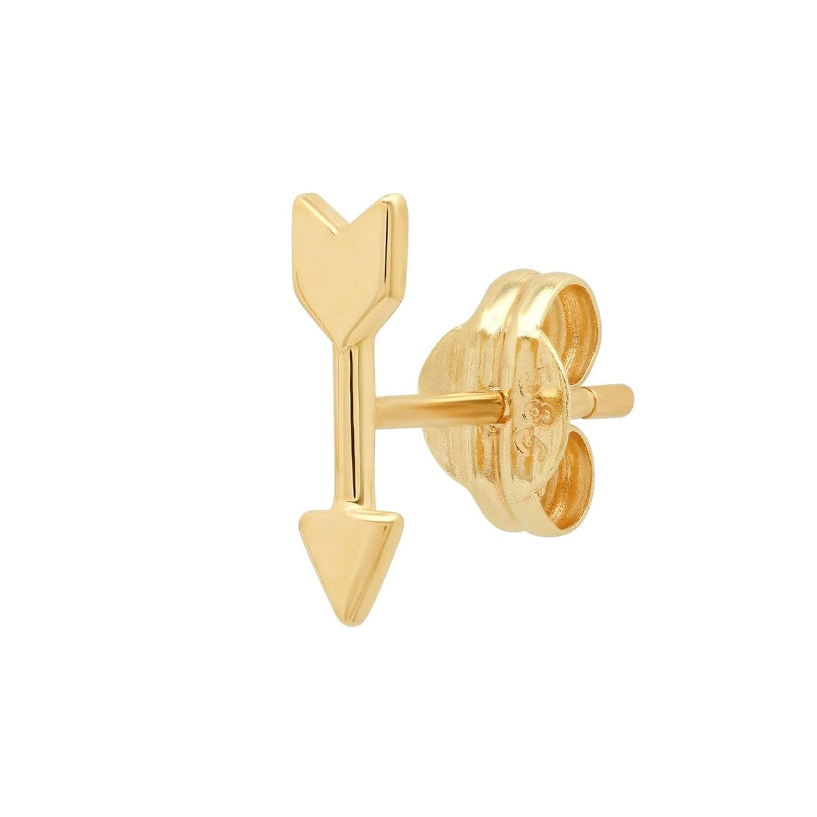 Fine Gold Arrow Stud