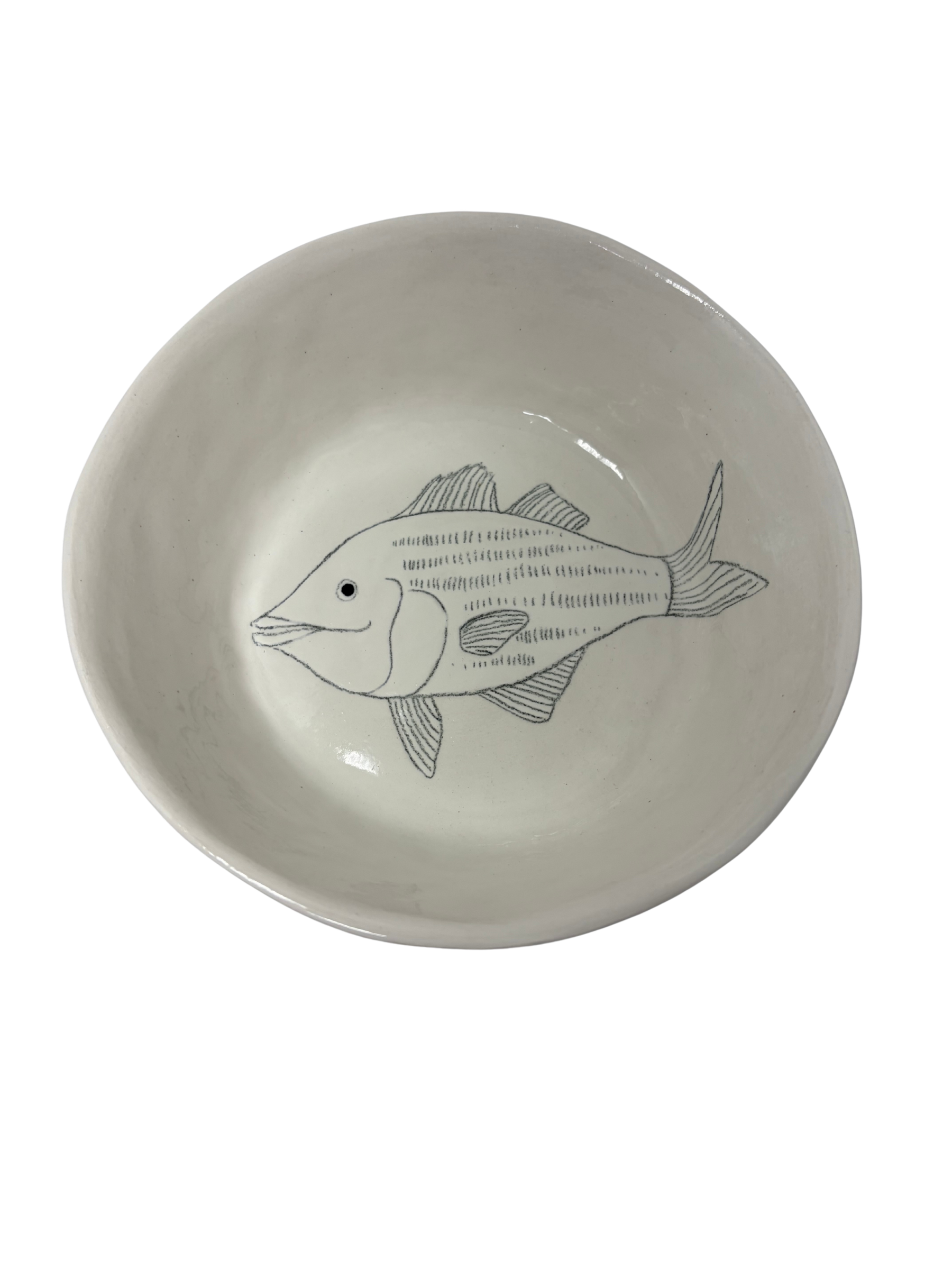 Large Snack Bowl Fish 1