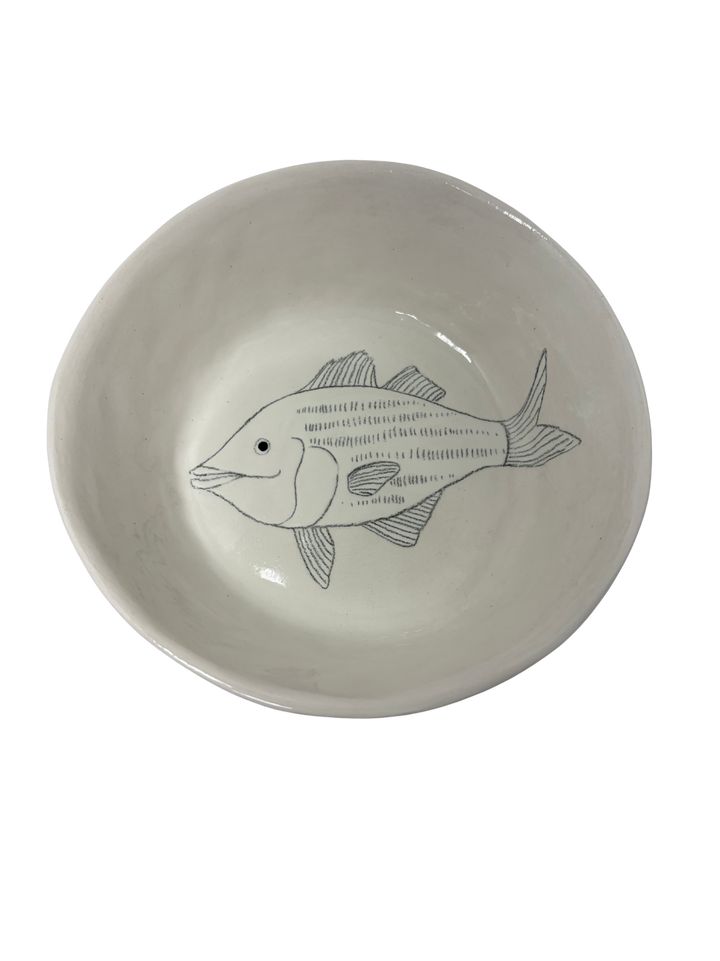 Large Snack Bowl Fish 1
