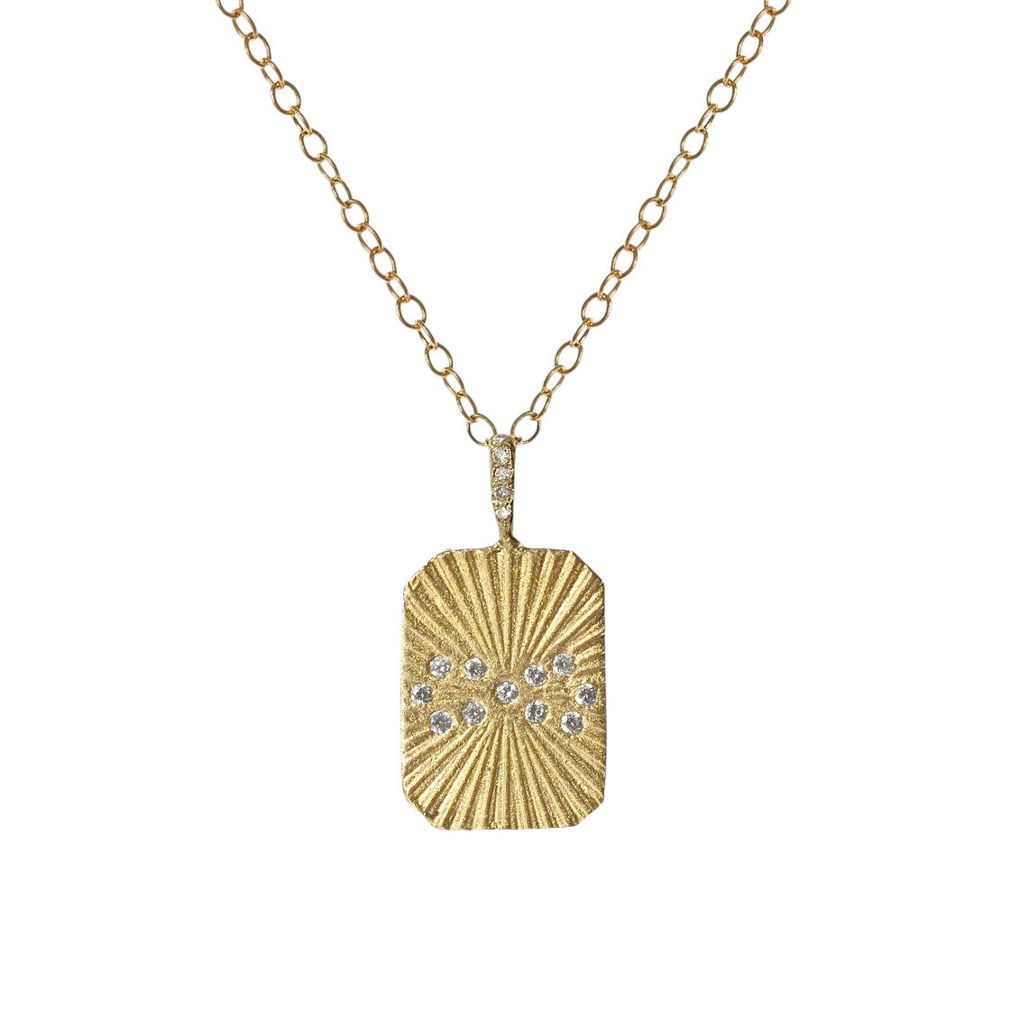 Infinity Tag Necklace