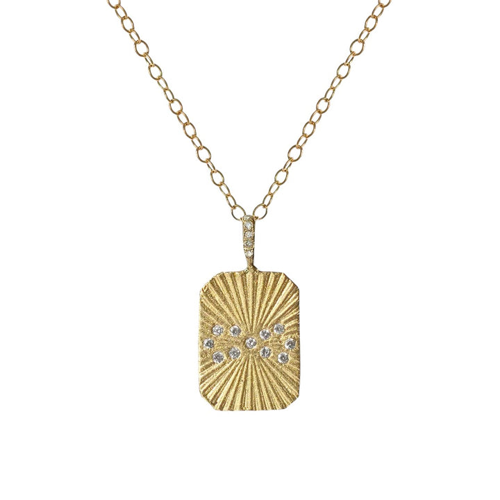 Infinity Tag Necklace