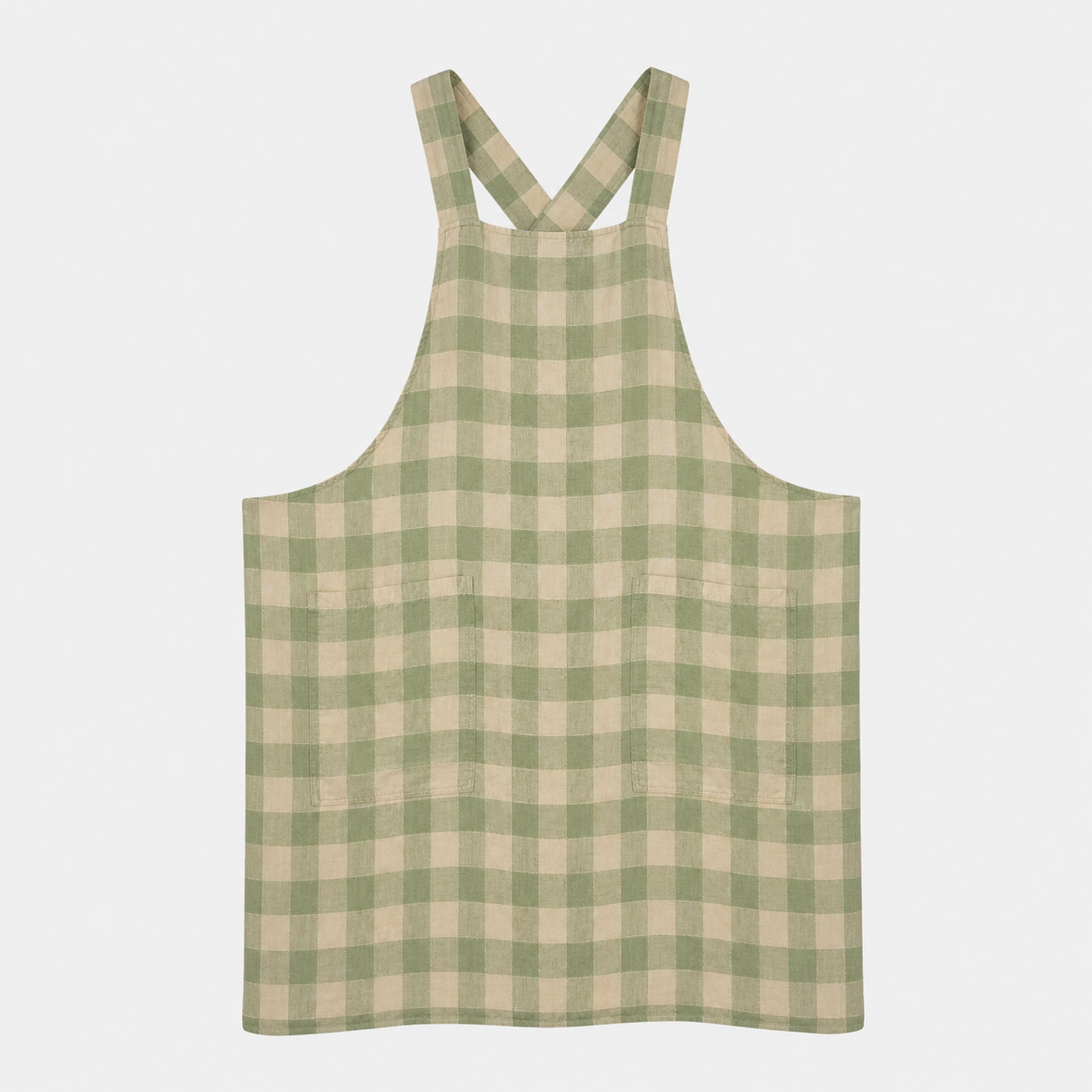 Apron Gingham Laurier