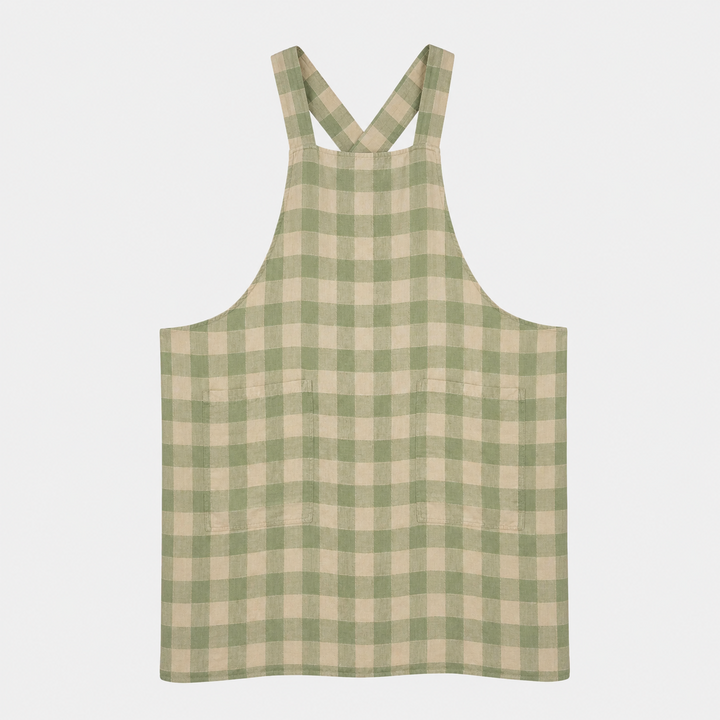 Apron Gingham Laurier