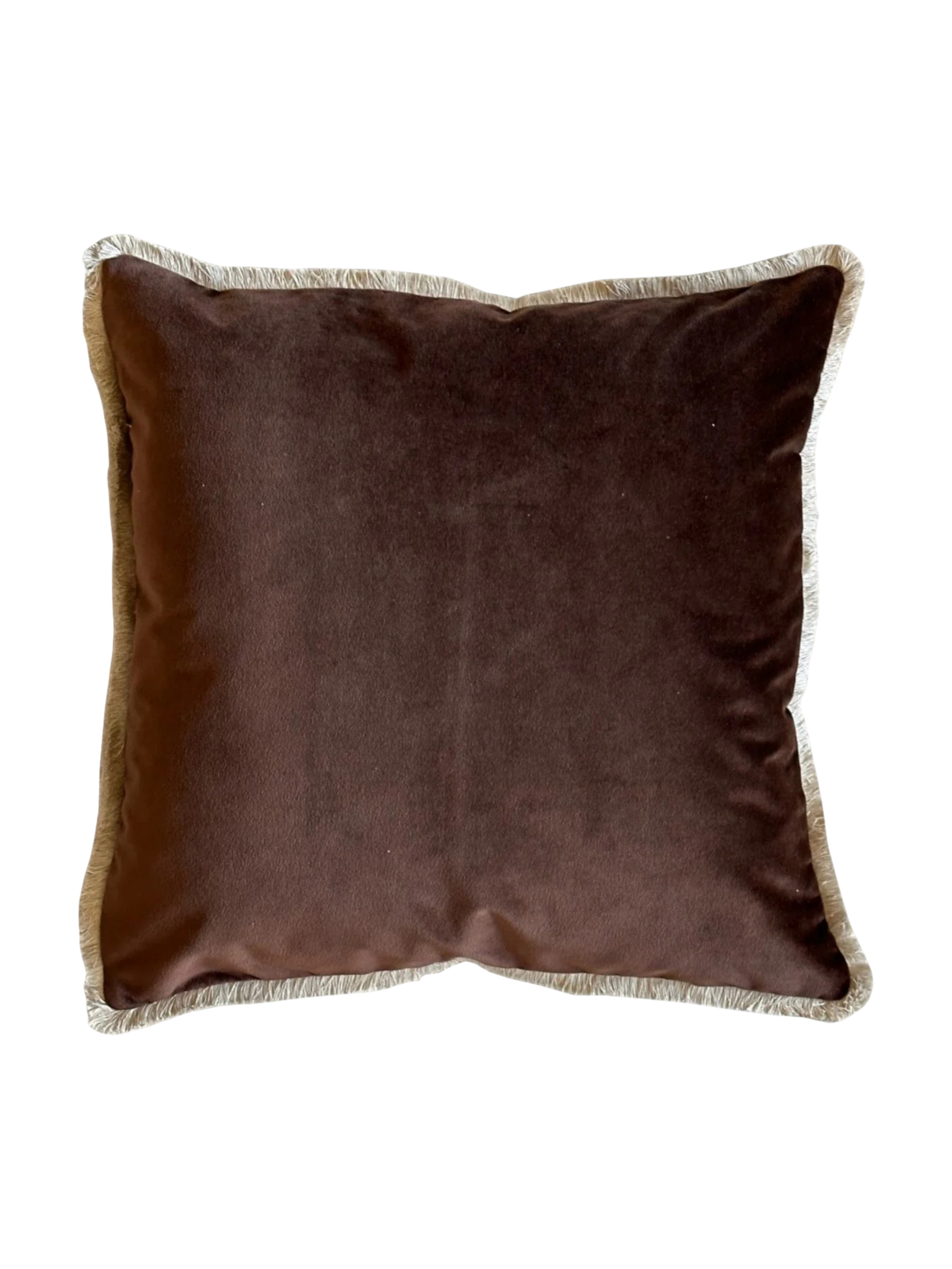 Velvet Tobacco 24" x 24" Pillow