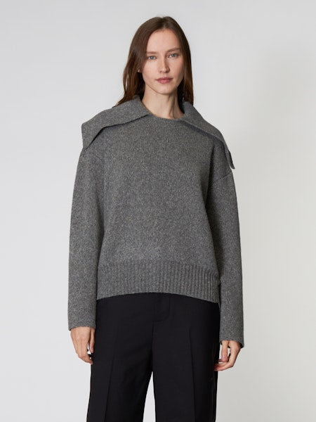 Sweater Polo Grigio