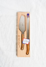 Laguiole Cake Set Olivewood