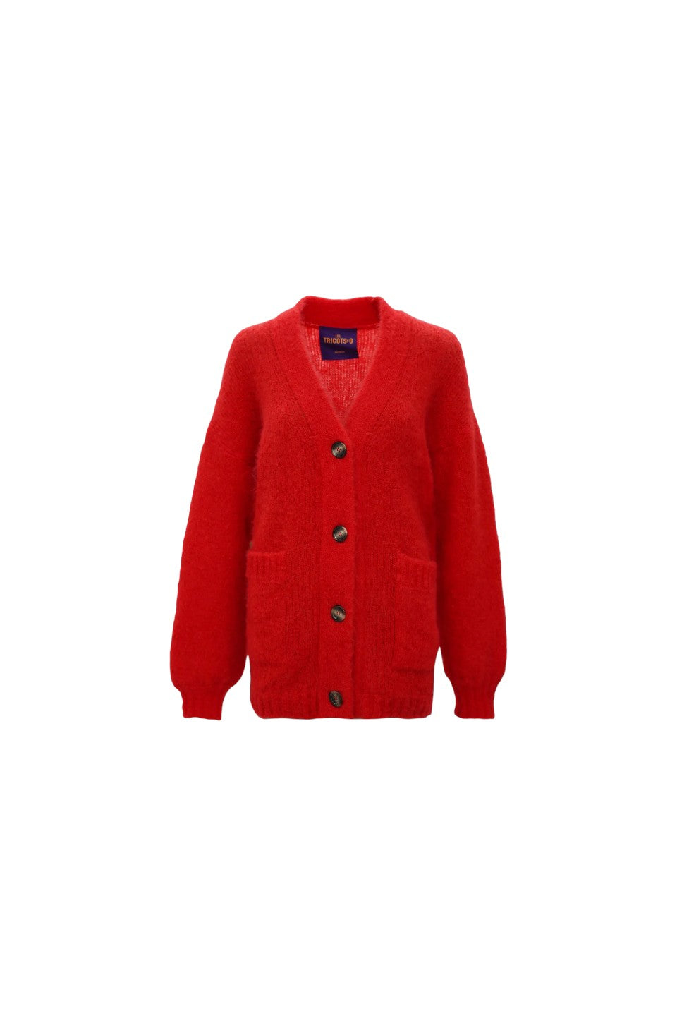 Les Tricots Cardigan Charlie Red