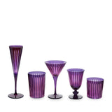Prism Purple Highball Glasses Set of 4