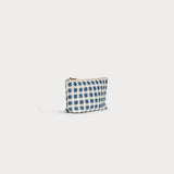 Small Pouch Indigo Gingham