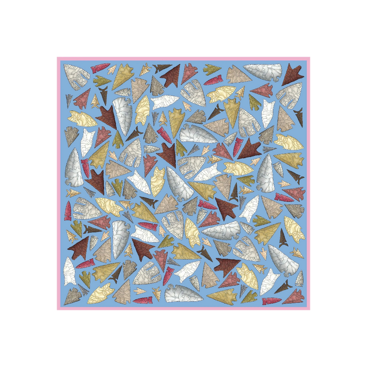 Kerr Chief Silk Scarf Texas Cache Andice