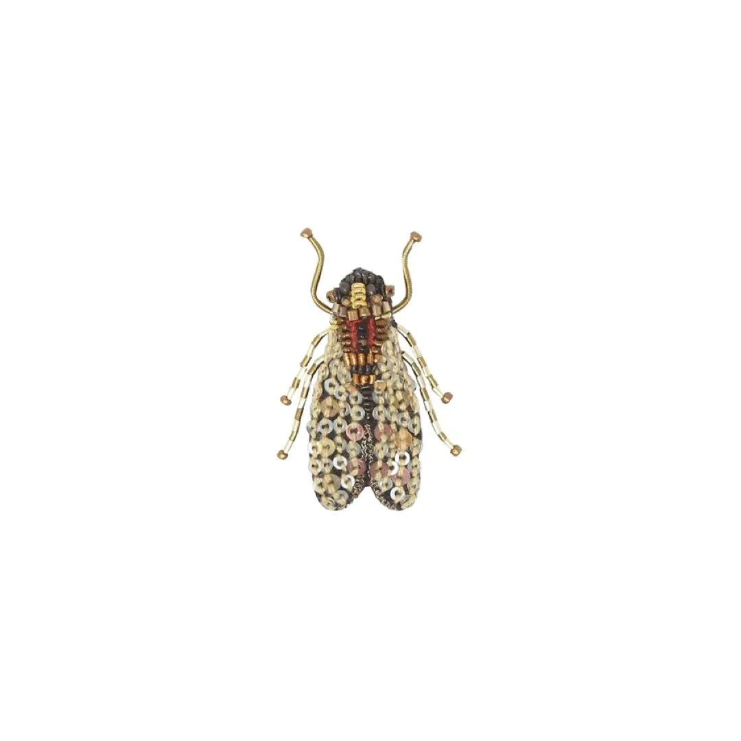 Brooch Gold Fly