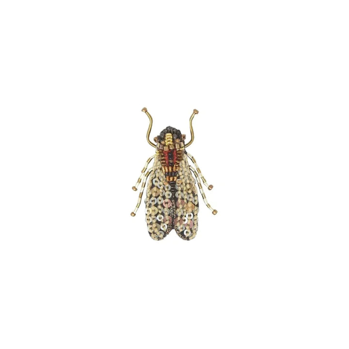 Brooch Gold Fly